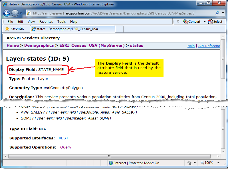 Using the ArcGIS Service Directory Diagram 4.