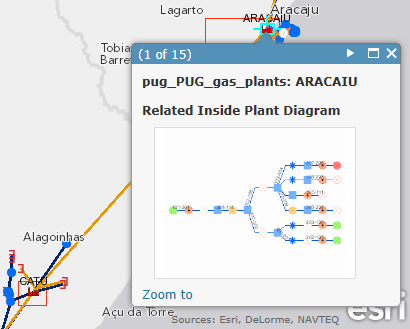 ArcGIS.com でのサンプル Schematics Web マップ